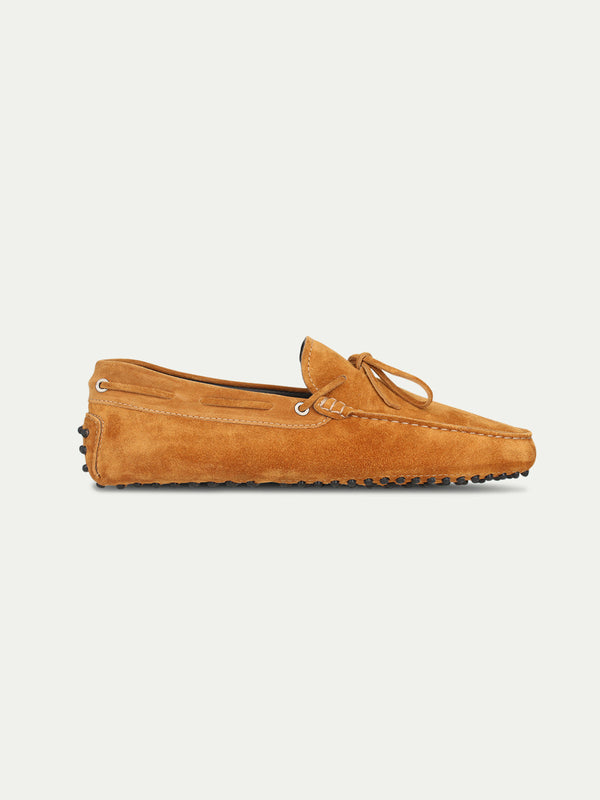 Mayfair Suede Roadster Shoes  Orange