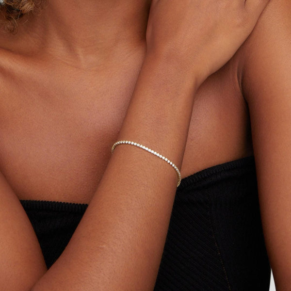 Timeless Gold Tennis Bracelet